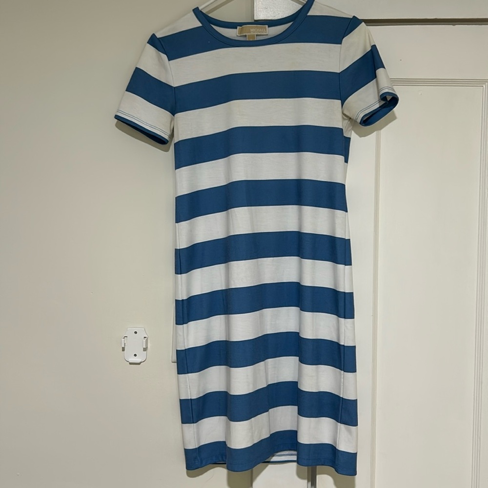 Blue and White Michael Kors Dress